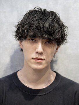 アビールブレ 新潟万代(ABEY LEVRAI) 新潟メンズパーマ 波巻きパーマ 波巻きウルフ