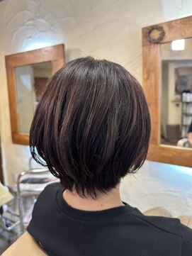 ヘアーサロン ビンブンバン(hair salon bim bum bam) ショートボブ