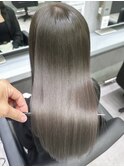グレージュ×髪質改善トリートメント