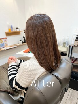 アトリエリコ(atelier RICO) カットカラー髪質＆頭皮改善ヘアエステ