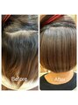 フェリア(feliah)&nbsp;ボブでも矯正で丸くしていきますので、自然なスタイルに！