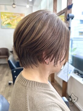 ハーツ(Heart's) 40代50代60代白髪ぼかしハイライトグレイカラー脱白髪染め