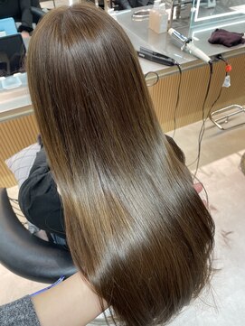 ロンドミラー 博多店(Lond Mirror) 小顔/透明感カラー/韓国風/ダブルカラー/レイヤーカット/顔周り