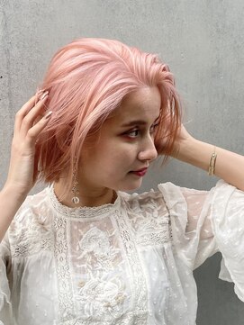 イヴォークトーキョーオーサカ(EVOKE TOKYO osaka) ペールピンクボブ