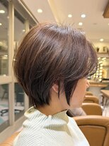 ロンド パルティール 大宮(Lond partir)&nbsp;イメチェン外ハネボブ美髪ワイドバングレイヤーショート/大宮