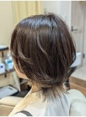 インナーカラー＆ウルフカット