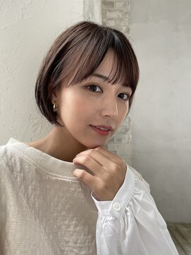 ジョエミバイアンアミ(joemi by Un ami) （joemi）大人の抜け感ショート×透明感ベージュカラー小倉太郎