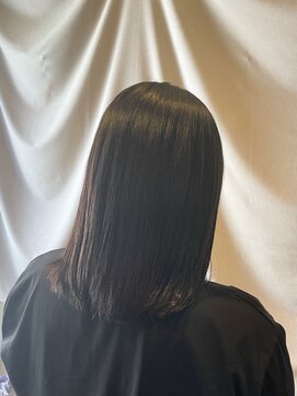 ココカラヘアー ニコ(cococara hair nico) ミディアム/ストレート/ナチュラル