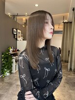 アンス 大阪梅田(ANs.)&nbsp;30代40代大人可愛いアッシュグレージュボブくびれストレート