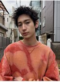 スパイキーショート/ニュアンスパーマ/メンズカット/メンズ