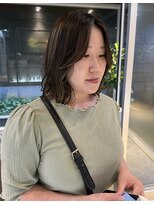 ナンブスカイ(nambu-SKY) くびれヘア×ローライト ハイライト