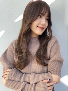 ニコデュエ 本厚木(nico. due)の写真/顔周りレイヤーも前髪カットも、似合わせ人気の本厚木nico.ならオシャレで可愛く似合い髪に仕上げてくれる!