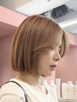 ディプティモイラ(dipty MOILA) タッセルボブ 髪質改善 ストレート 縮毛矯正