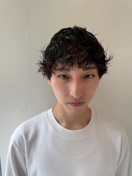 メンズマッシュパーマ