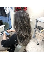 キャパ(CAPA)&nbsp;ハイライトボブ脱白髪染めくびれハンサムショートレイヤー36