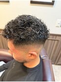 MEN'S HAIR/波巻きツイストスパイラル/ニュアンスパーマ<理容室>