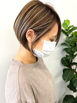 ジルブラン 横浜関内(JIL BLAN) ハイライトバレイヤージュダブルカラーケアプリーチ30代40代