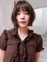 サイン 韓国ボブ 渋谷(SIGN) お洒落なレイヤーカット韓国ボブレイヤーボブ渋谷タッセルボブ