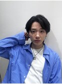 men's/メンズ/メンズカット/韓国/黒染/顔周り/マッシュ/池袋