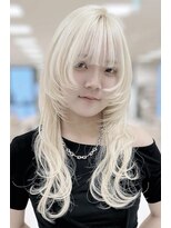 ケンジ 平塚ラスカ店(KENJE) レイヤー/レイヤーカット/ウルフ/ウルフカット/顔周りカット