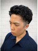 ツーブロックパーマ