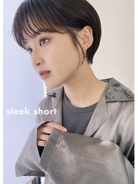シータ(sheta) 【sheta/三畑賢人】暗髪透明感セシルカットくびれショート
