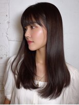 アノ 渋谷(ano) 渋谷/ミルクティーブロンド/ダークブルー/デジタルパーマ