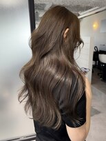 ジゼル 栄 矢場町(Giselle)&nbsp;RENYA ミントベージュ レイヤーカット 韓国風カラー