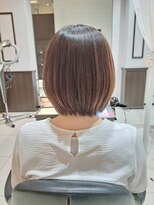 ミック ヘアアンドメイクアップ 高田店(miq Hair&Make up)&nbsp;縮毛矯正/グラデーションボブ/白髪染め/トリートメント/ツヤ髪