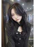 12. ウルフレイヤー/韓国風/ブルーブラック/グレージュ