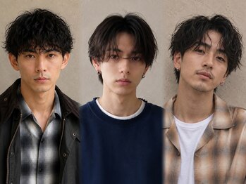サン 大阪梅田(SUNC)の写真/阪急梅田徒歩1分●カット+パーマ|￥7900[梅田/Men's/メンズカット/パーマ/縮毛矯正/髪質改善/眉毛/大阪梅田