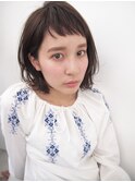 ベビーバング＊ニュアンスボブ