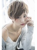 ワイルドショート【miel hair blanc】