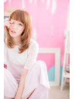 ミック 日暮里店(miq)&nbsp;ふわふわカワイイ♪ワンカールミディ