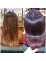 カットアンドスタイル クラウン(Cut&Style CLOWN)&nbsp;質感矯正【ミネコラ】で髪質改善［横浜／横浜駅］