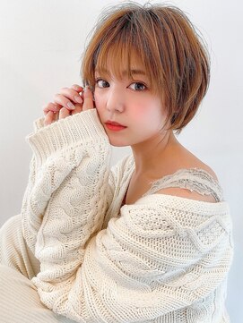 アグ ヘアー ユニ 青森中佃店(Agu hair uni) 《Agu hair》.愛され抜け感ショート