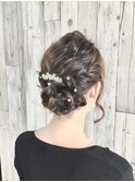 結婚式やパーティー イベントのヘアセットはムーン岡山にどうぞ