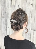 ヘアースペース ムーン(Hair Space MOON) 結婚式やパーティー イベントのヘアセットはムーン岡山にどうぞ