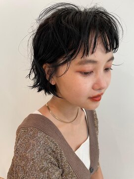 ディッセンバー 神宮前(December) 大人かわいいショートパーマ