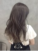 透明感グレージュ