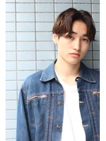 ブークル(boucle)&nbsp;センターパートゆるめパーマ