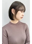 似合わせカット×うる艶髪ボブ【瀧上丈司】