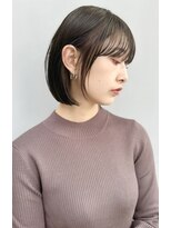 ミチオ ノザワ ヘアサロン ギンザ(Michio Nozawa HAIR SALON Ginza)&nbsp;似合わせカット×うる艶髪ボブ【瀧上丈司】