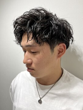 ニアウ 太田店(Niau) メンズ波巻きツイストスパイラルパーマメンズカット群馬太田眉毛