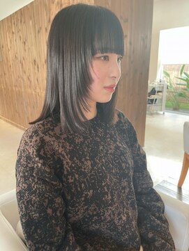 トップヘアー ミカワアンジョウ 安城(TOPHAIR MIKAWA ANJO) 顔周りウルフミディアム/ニュアンスカラー/レイヤーロング