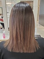 ヘアークリアー 春日部&nbsp;大人可愛いアッシュブラウン/トレンド切りっぱなし/30代40代50代