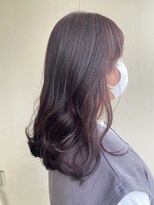 カシェ リタ ヘアー(CACHE'&RITA HAIR)&nbsp;顔まわりカット◯チェリーピンク◯ピンクブラウン◯ツヤ感