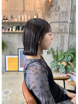 リマイロ(limailo) ナチュラル20代30代40代黒髪切っぱなし艶ボブ