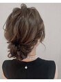 オーブ ヘアー カデン  佐賀2号店(AUBE HAIR caden)&nbsp;お呼ばれヘアセット、ゆるふわ、おだんご、シニヨン^_^