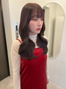 ボタン ハカタ(VOTAN hakata) 【YU_KA】ブラウンカラー/韓国ヘア/前髪カット